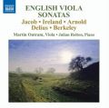 English Viola Sonatas album cover