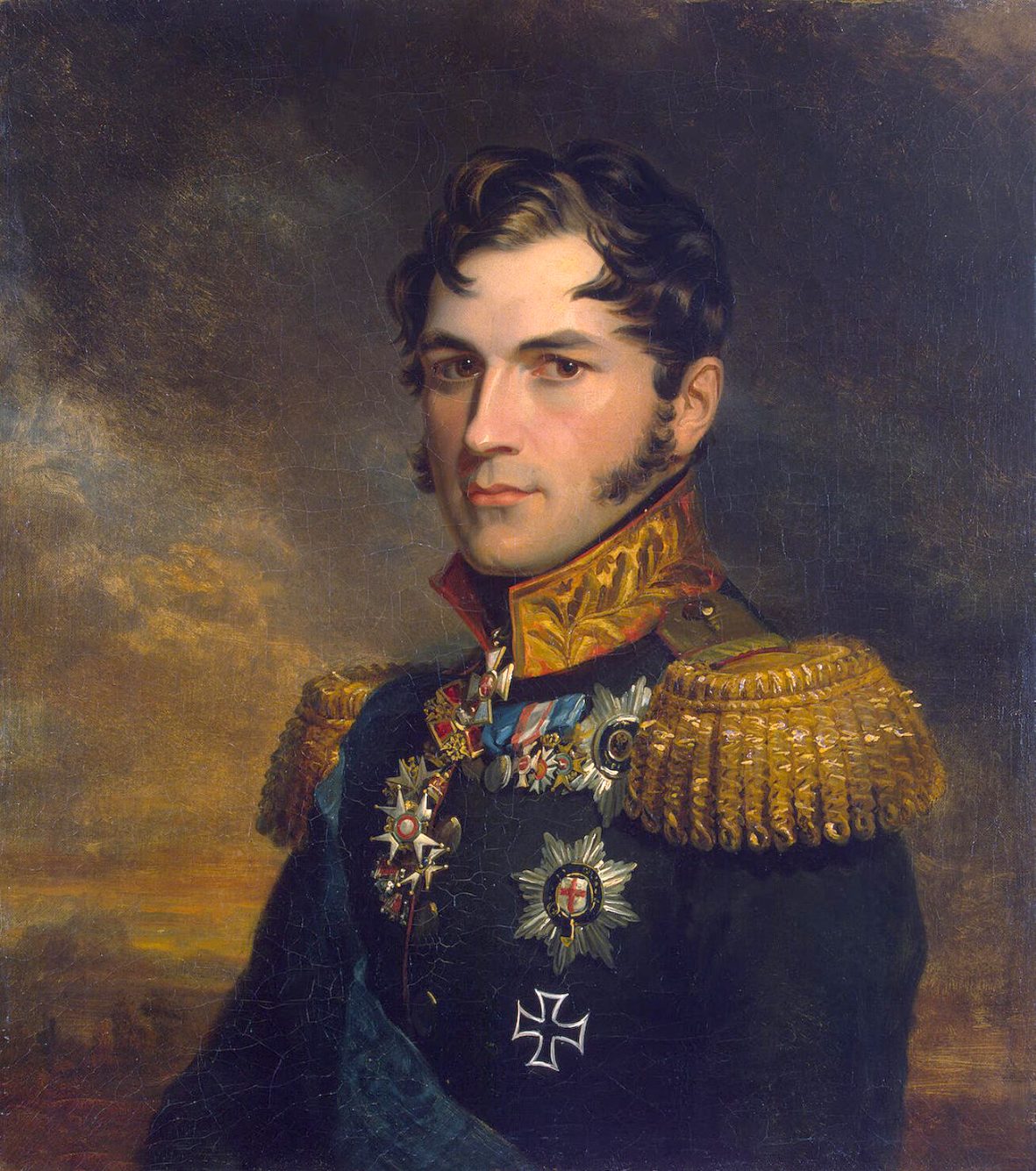 Prince Leopold of Saxe-Coburg and Gotha, later Leopold I of the Belgians.