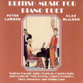 British Music for Piano Duet album cover