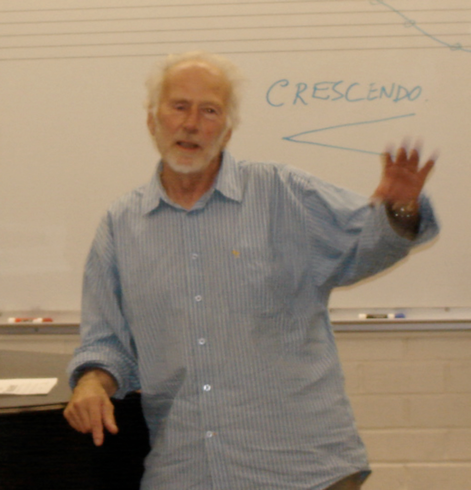 R. Murray Schafer at the University of Arizona, 2007