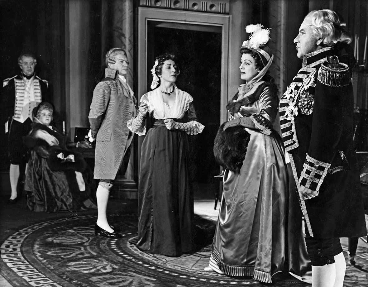 First staged production of Nelson, Sadler’s Wells, 1954 (Lennox Berkeley Estate)