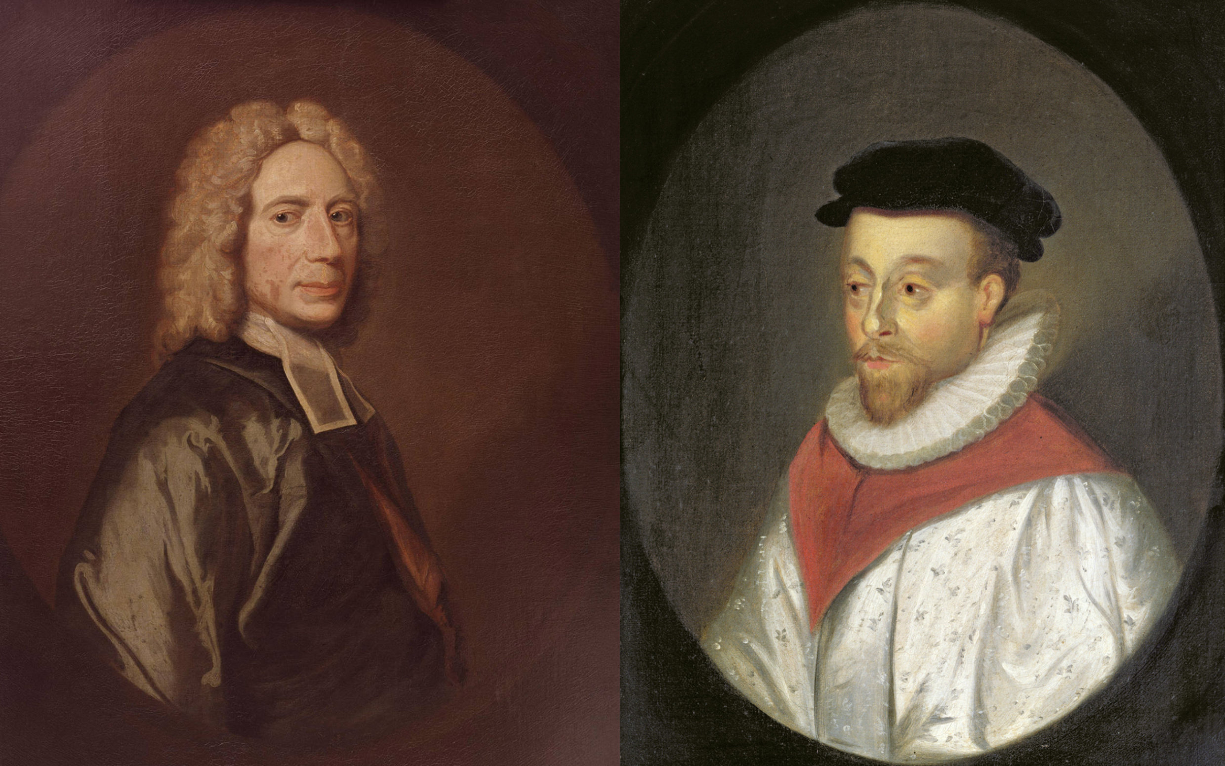Orlando Gibbons (right) was one of the greatest composers of anthems, fantasias, and madrigals (notably The Silver Swan). A hundred years later the theologian Isaac Watts (left) became one of the greatest writers of hymn texts (When I Survey the Wondrous Cross and some 800 others). Another century on, the poet Robert Bridges brought their work together in the Yattendon Hymnal (1899), when he adapted Watts’ hymn, My Lord, My Life, My Love, for use with Gibbons’ hymn tune, Song 20. Berkeley may first have heard this as a child in church at Boars Hill, Oxford, where the Berkeleys and the Bridges were neighbours. TS