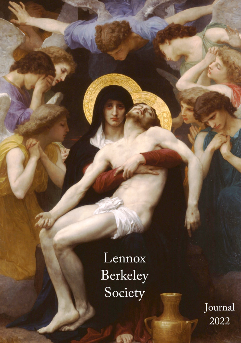 Lennox Berkeley Society 2022 Journal cover