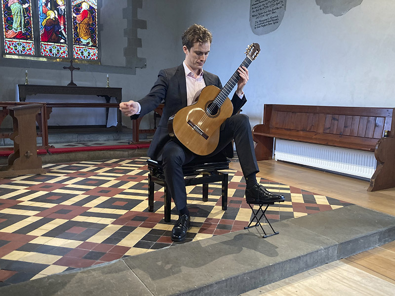 Emmanuel Sowicz, Presteigne Festival, 28 August 2022 (Photo © Michael Berkeley)