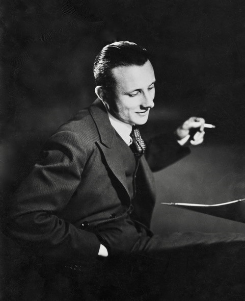 Lennox Berkeley at the time started he writing the Serenade in 1937 (Photograph Howard Coster)