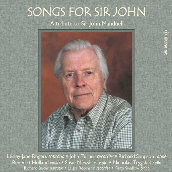 Songs for Sir John CD cover