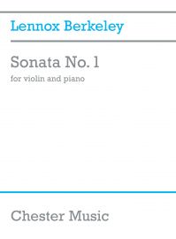 Sonata No. 1 for violin and piano (1931) sheet music cover