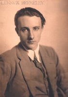 As an Oxford student in 1925. Photo by Elliott Fry