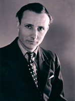 Lennox Berkeley in October 1943 at the BBC (photo copyright BBC)
